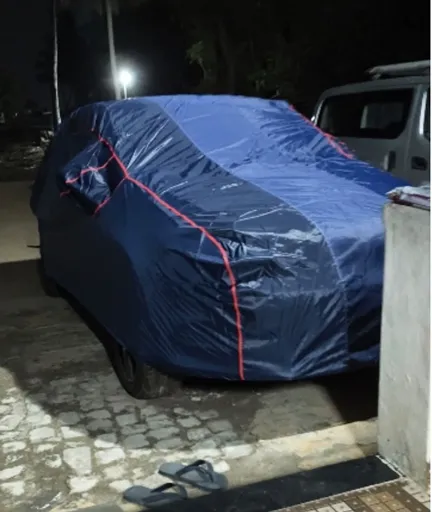 Arun Kumar's car cover